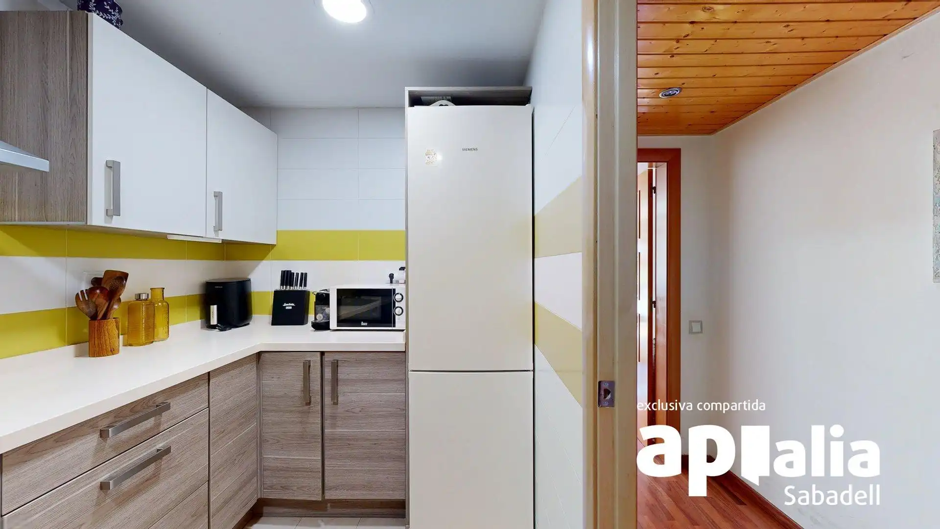 Küche von Wohnung zum Verkauf in Barberà del Vallès mit Heizung, Terrasse und Balkon
