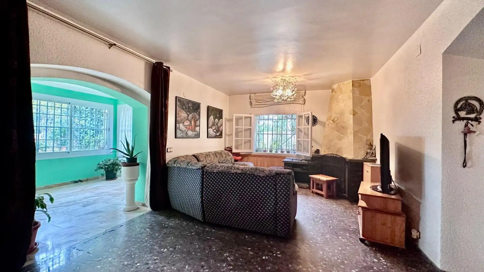 Sala de estar de Casa o chalet en venta en Vallmoll con Calefacción, Jardín privado y Terraza