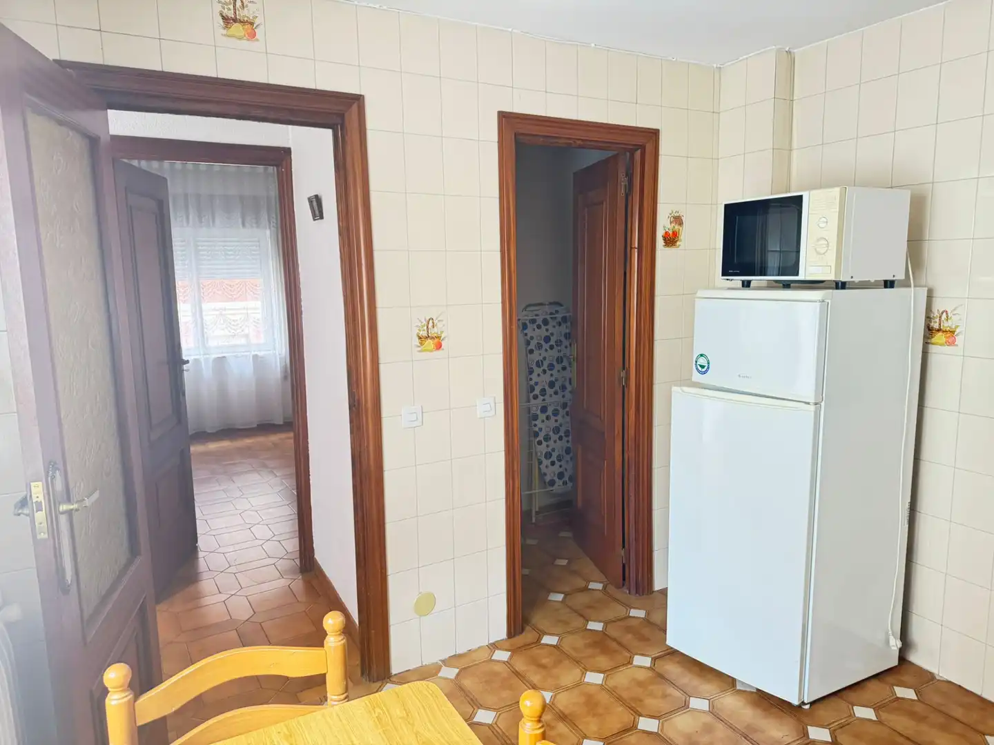 Cocina de Casa o chalet en venta en Valverde de la Virgen con Calefacción y Terraza