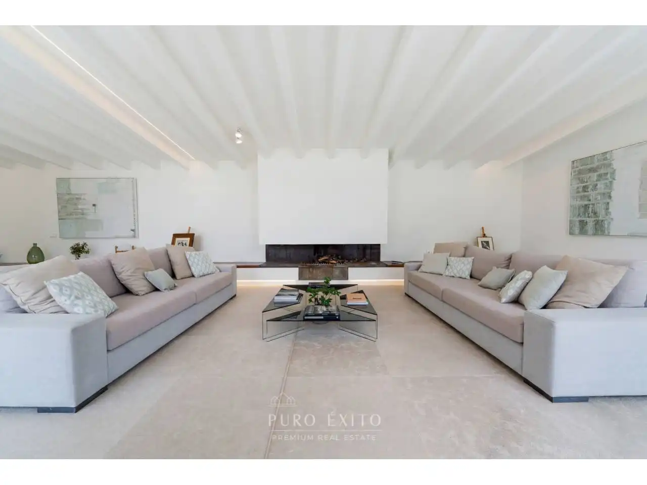 Living room of Houses for sale in Estellencs  with Air Conditioner, Heating and Private garden