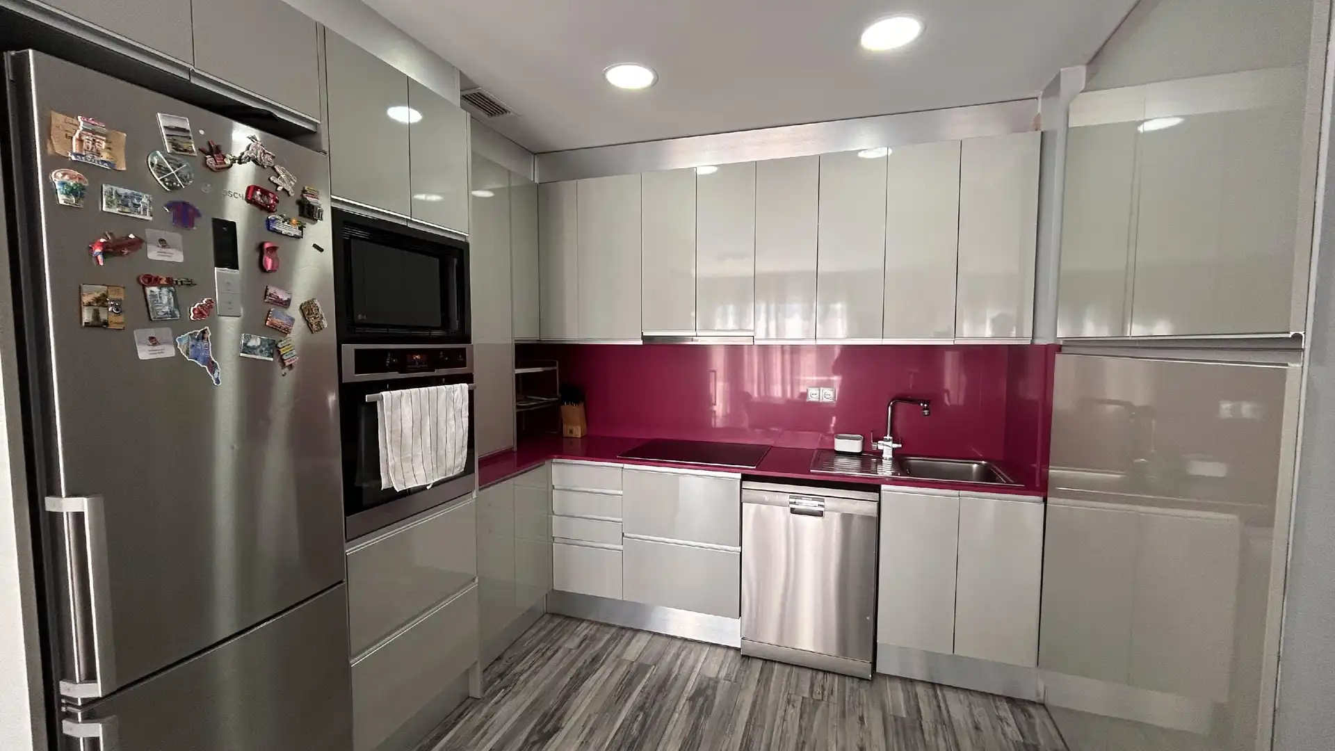 Kitchen of Flat for sale in Sant Andreu de la Barca  with Air Conditioner, Heating and Storage room