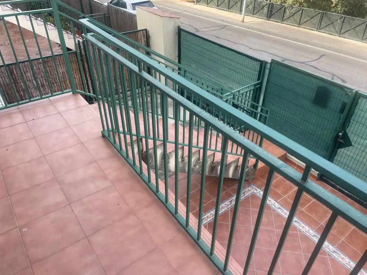Balcony of Detached homes for sale in Cáceres  with Heating, Terrace and Furnished