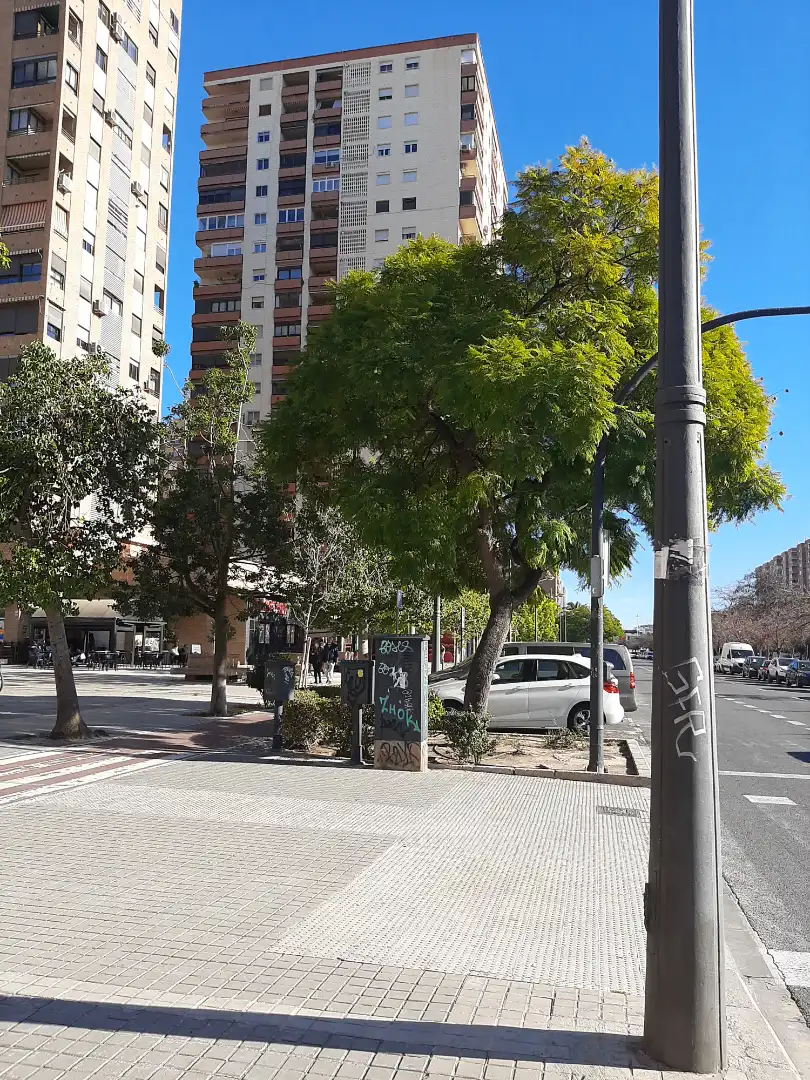 Exterior view of Flat for rent in Valencia  with Furnished, Oven and Washing machine