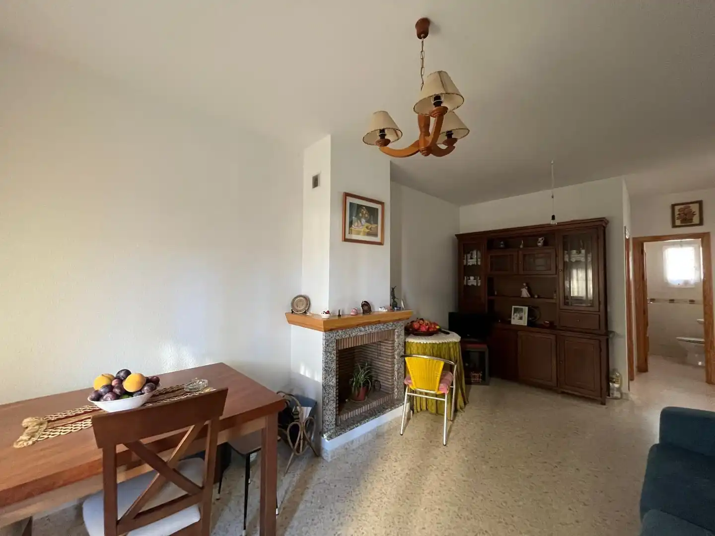 Menjador de Casa adosada en venda en San Bartolomé de la Torre