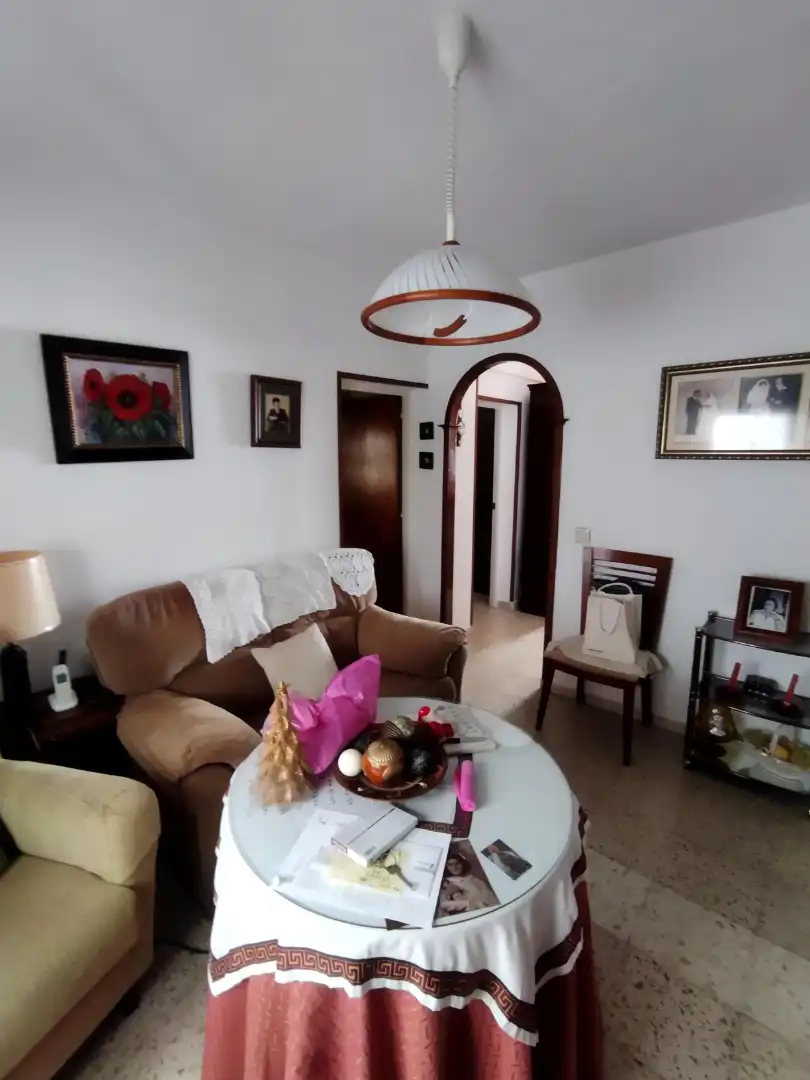 Sala d'estar de Pis en venda en Vejer de la Frontera amb Moblat, Forn i Rentadora