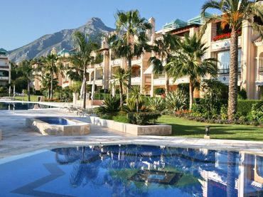 Apartament amb balcó de lloguer a Milla de Oro