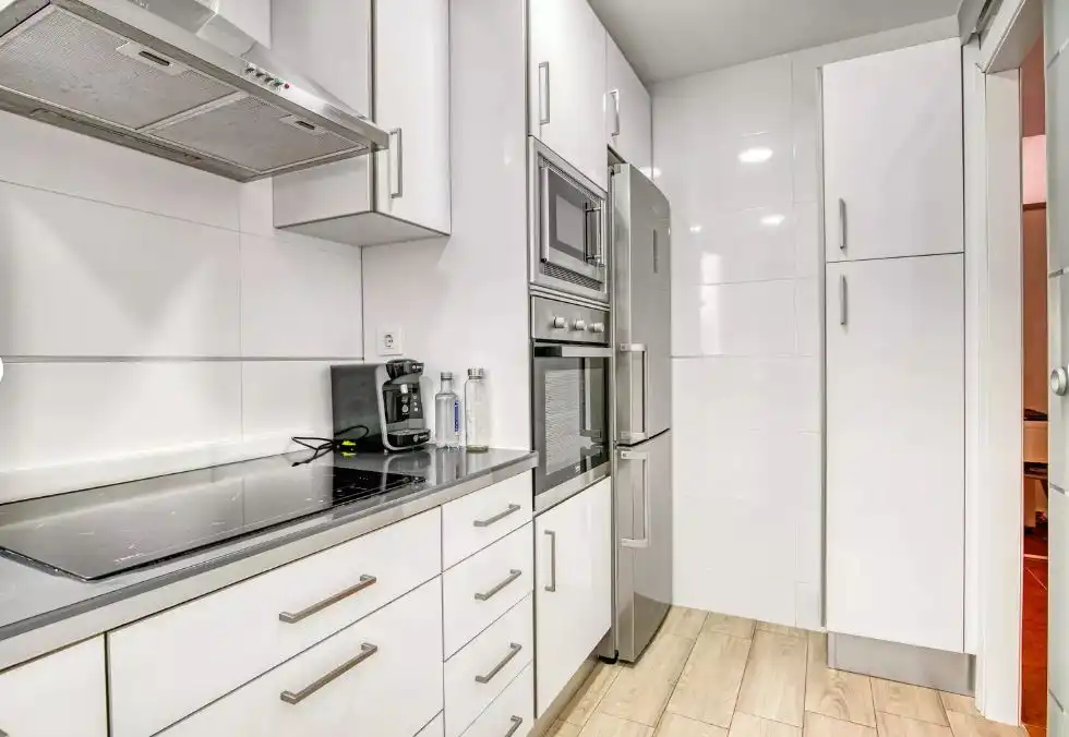 Kitchen of Flat for sale in Sueca  with Air Conditioner, Heating and Terrace