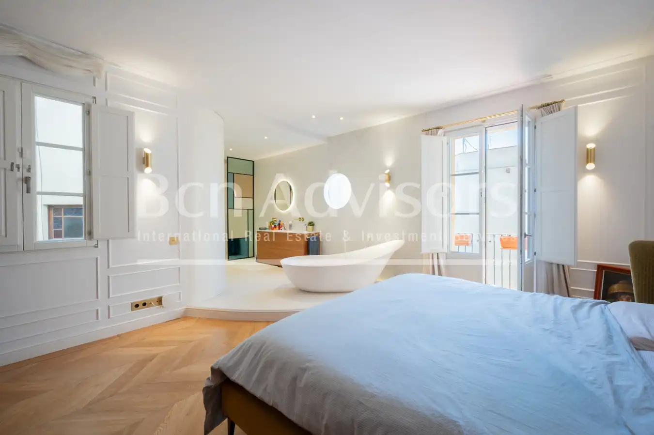 Habitación de Ático en venta en Barcelona con Aire acondicionado, Calefacción y Parquet