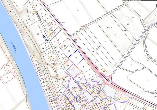 Terreno residencial en Venta en Calle Zaragoza, 8 en Osera de Ebro