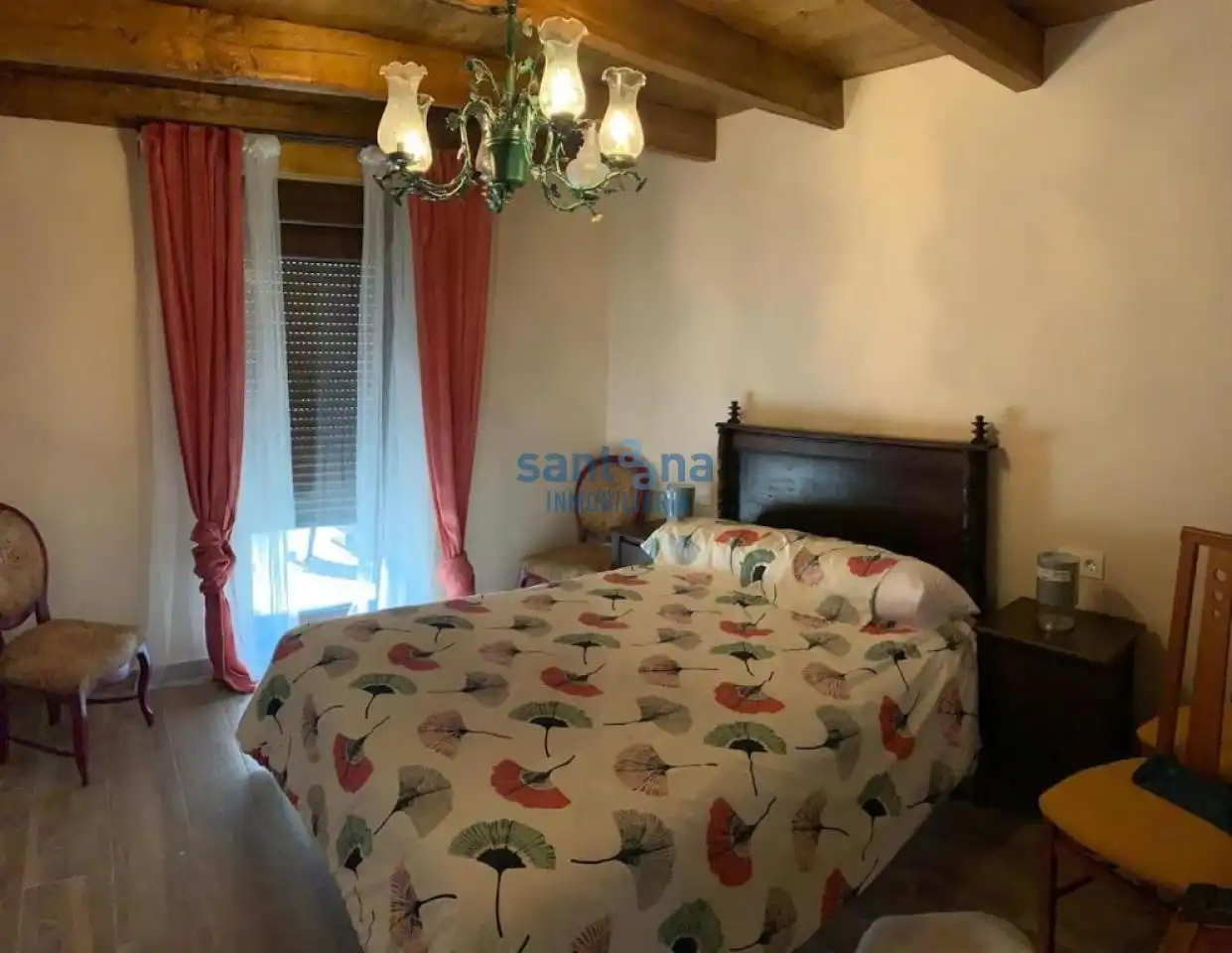 Habitación de Finca rústica de alquiler en Villaturiel con Calefacción, Jardín privado y Terraza