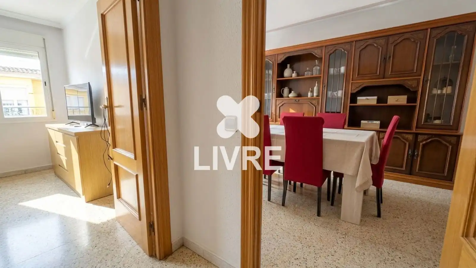 Sala d'estar de Pis en venda en Vilanova i la Geltrú amb Aire condicionat i Calefacció