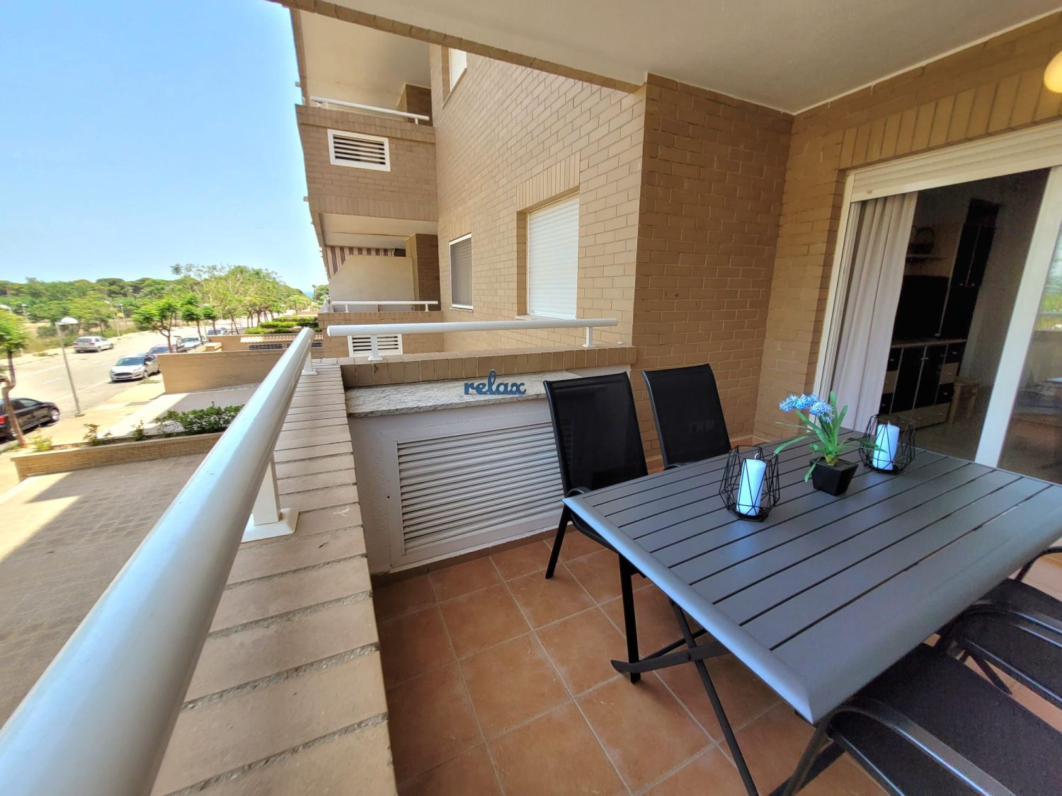 Terrace of Apartment for sale in Oropesa del Mar / Orpesa  with Air Conditioner, Heating and Terrace