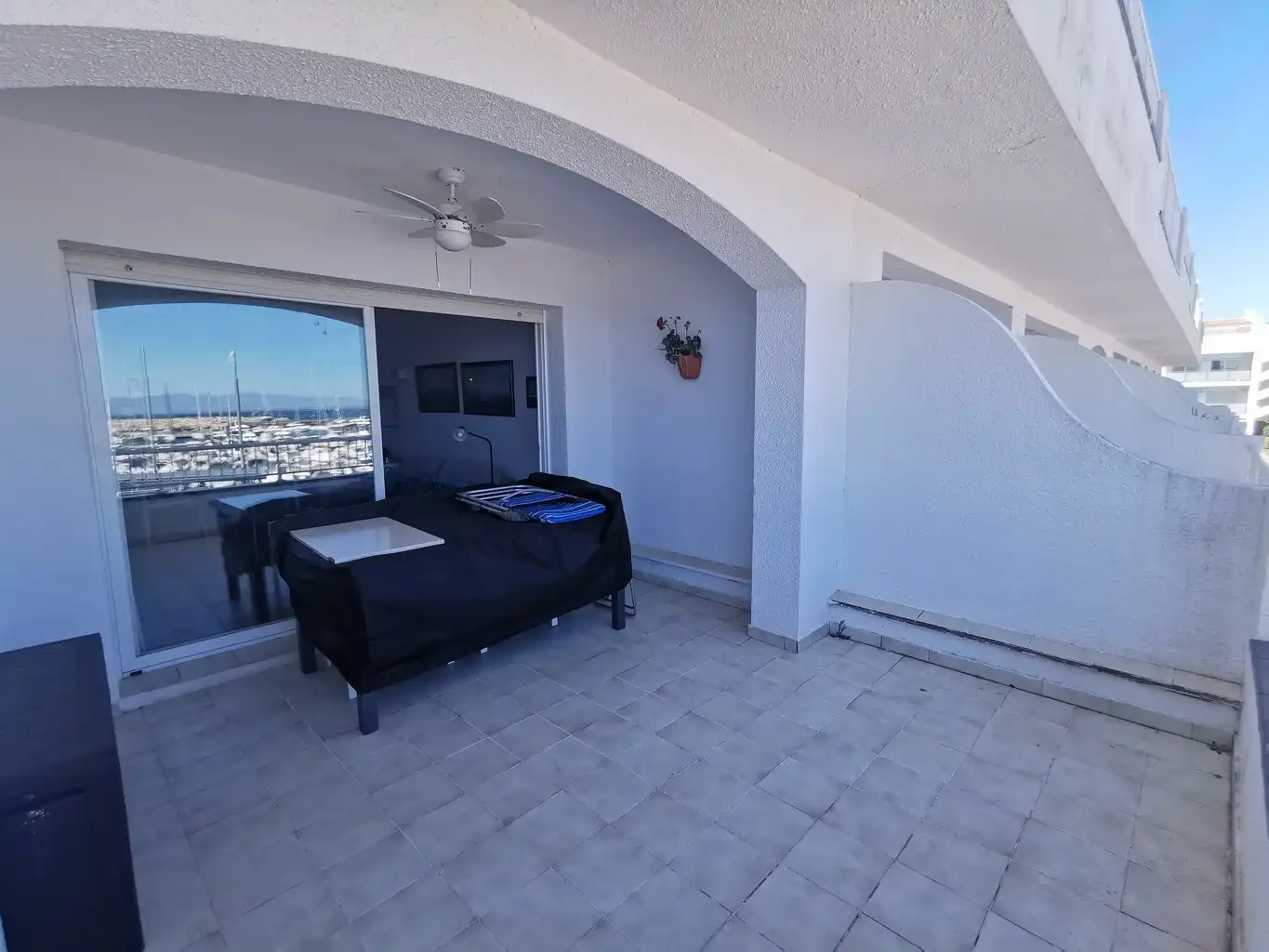 Balcony of Flat for sale in L'Escala  with Terrace, Furnished and Oven