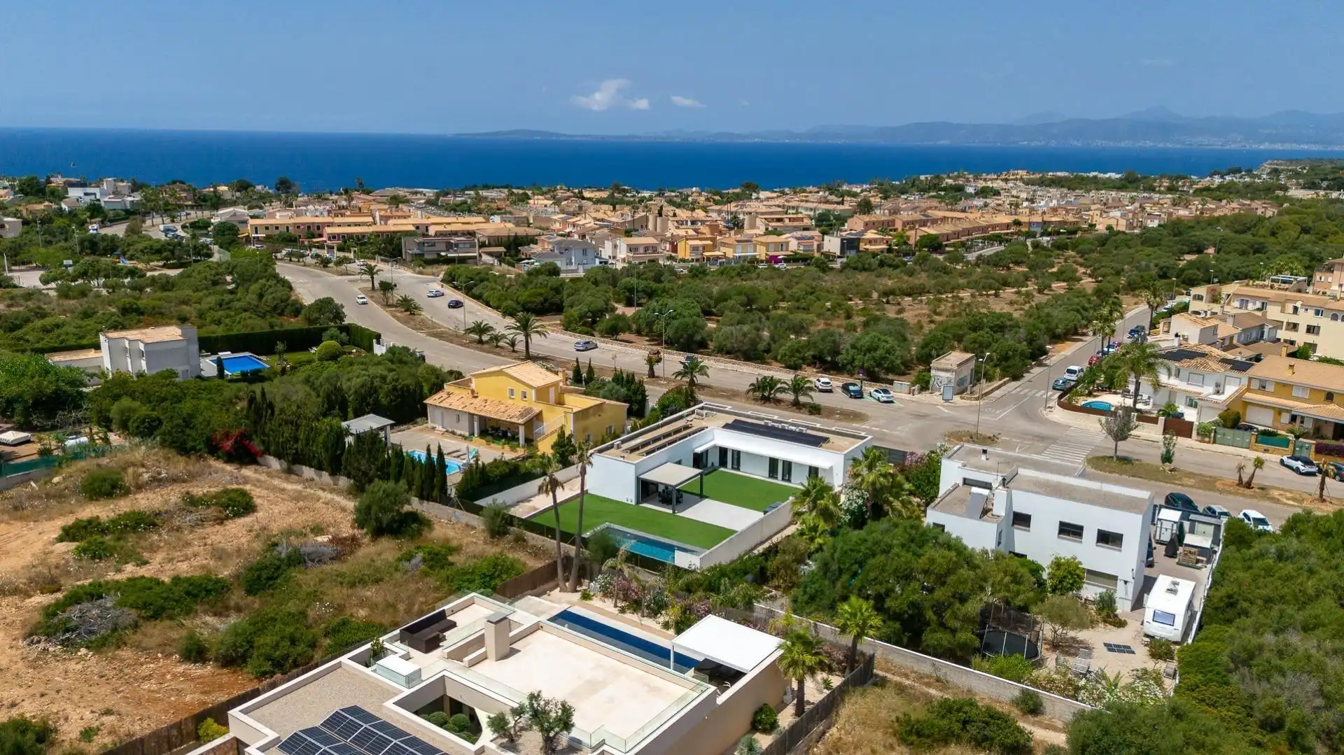 Vista exterior de Casa o chalet en venta en Llucmajor con Aire acondicionado, Calefacción y Jardín privado
