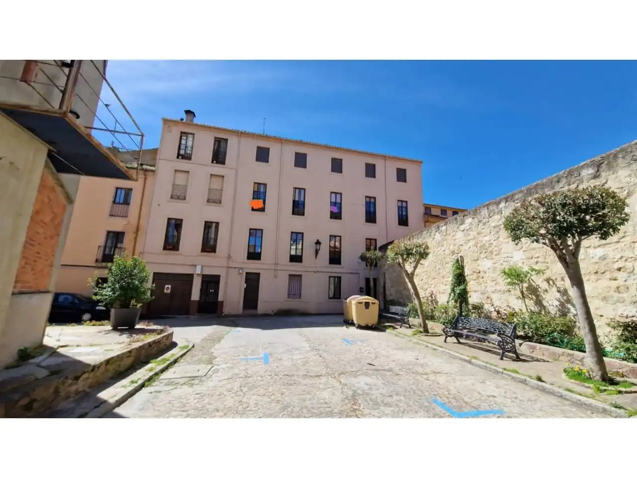 Exterior view of Flat for sale in Ciudad Rodrigo  with Storage room, Furnished and Balcony