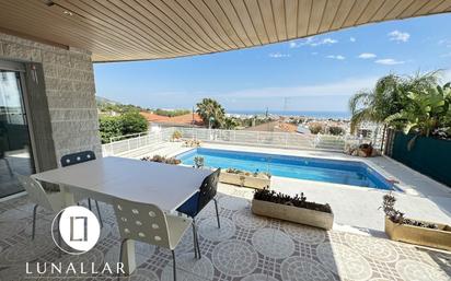 Terrace of House or chalet for sale in Sitges  with Air Conditioner, Terrace and Swimming Pool