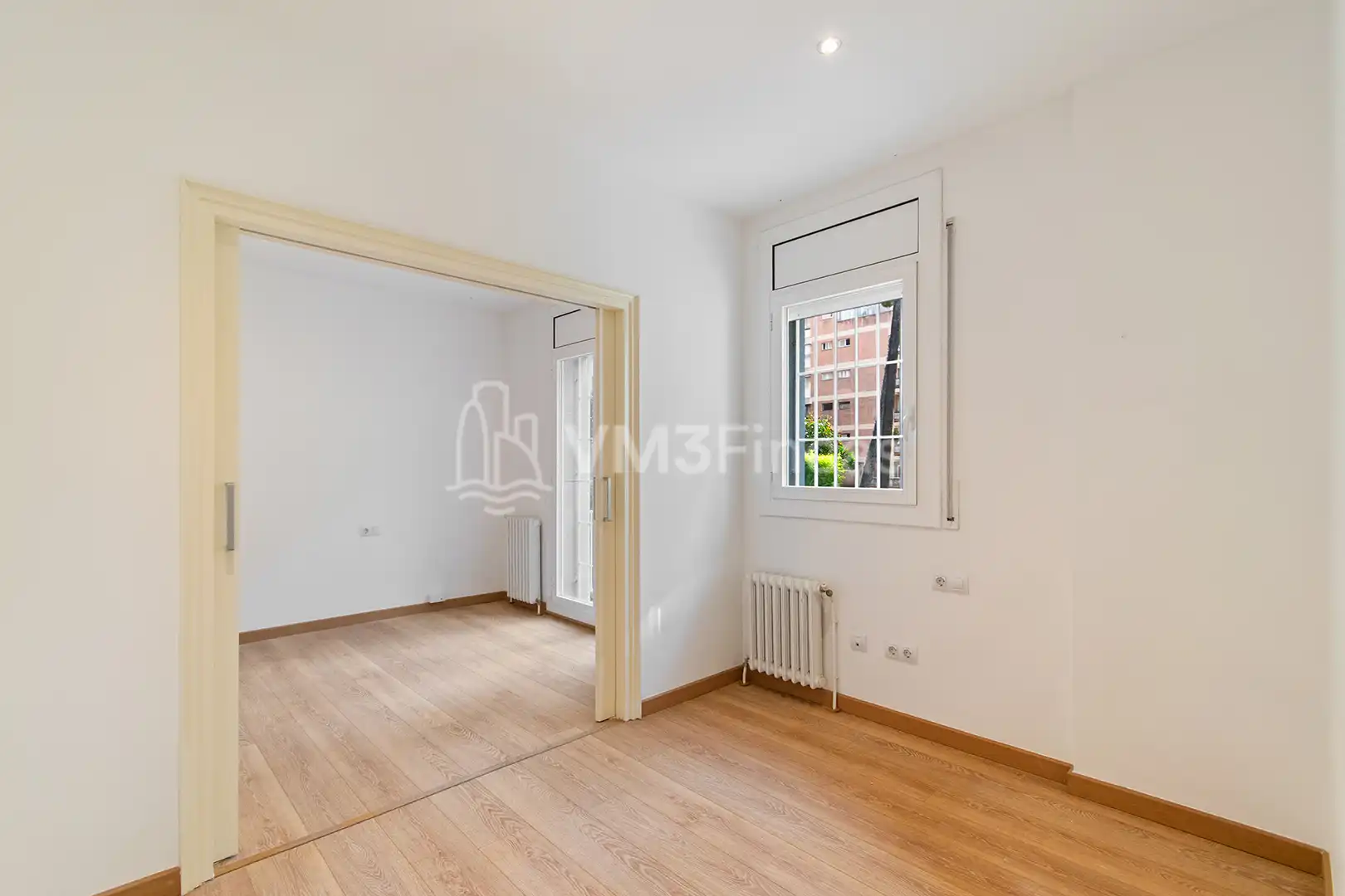 Schlafzimmer von Wohnung zur Miete in Barcelona mit Klimaanlage, Heizung und Parkett