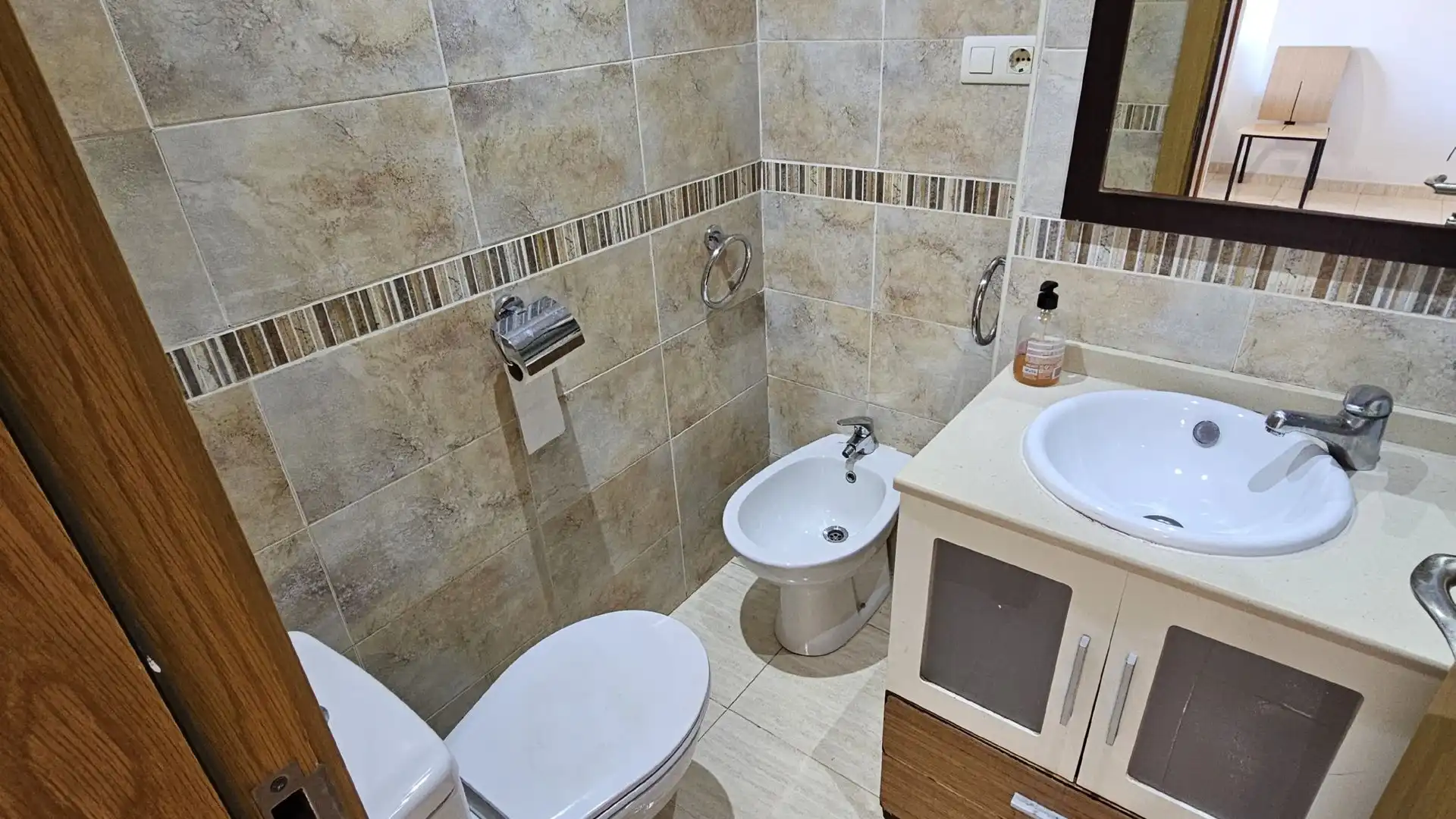 Bathroom of Apartments for sale in Oropesa del Mar / Orpesa  with Air Conditioner, Heating and Terrace