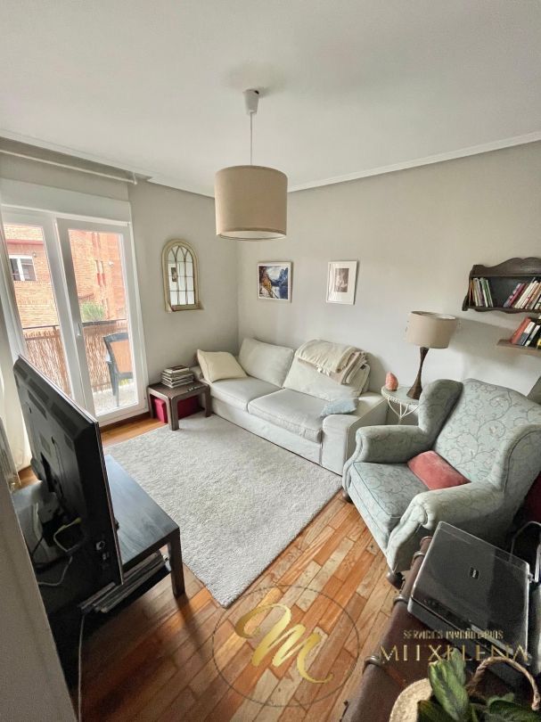 Sala d'estar de Pis en venda en Getxo  amb Calefacció, Terrassa i Traster