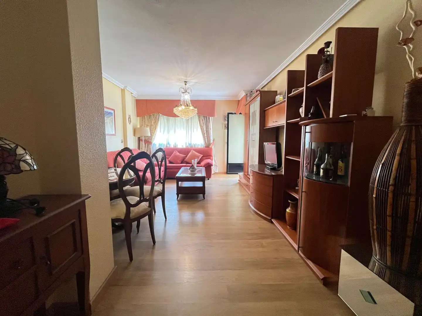Sala d'estar de Pis en venda en Cartagena amb Aire condicionat, Parquet i Moblat