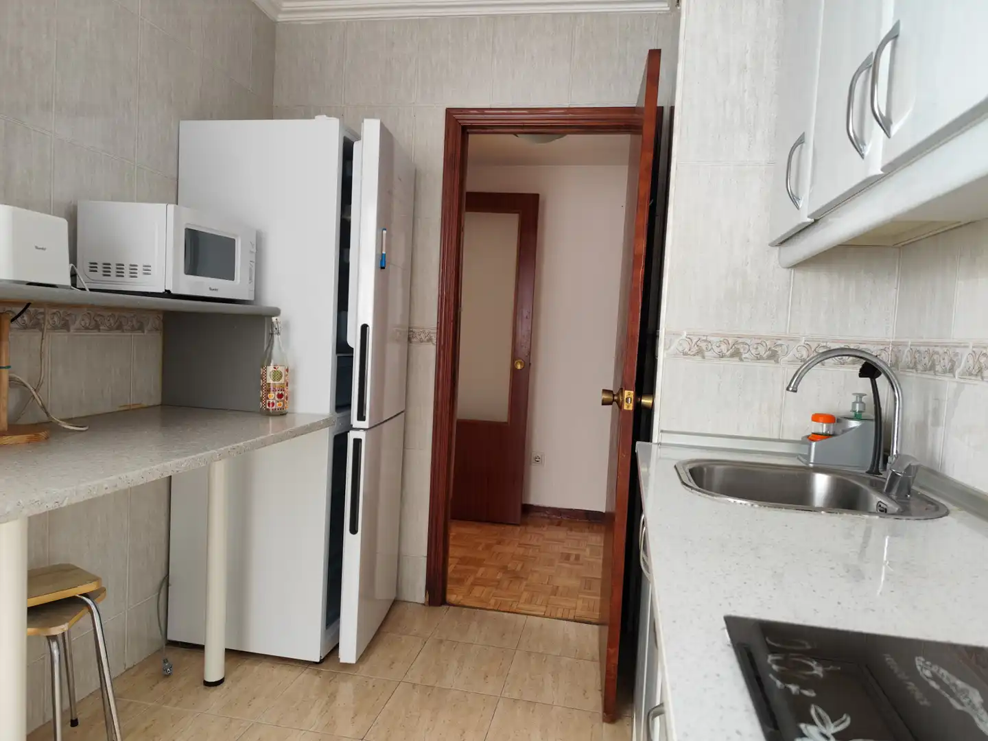 Küche von Wohnung zum Verkauf in Móstoles mit Klimaanlage, Heizung und Parkett