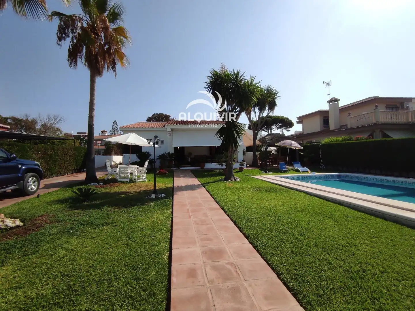 Jardí de Casa o xalet en venda en Almonte amb Aire condicionat, Terrassa i Traster