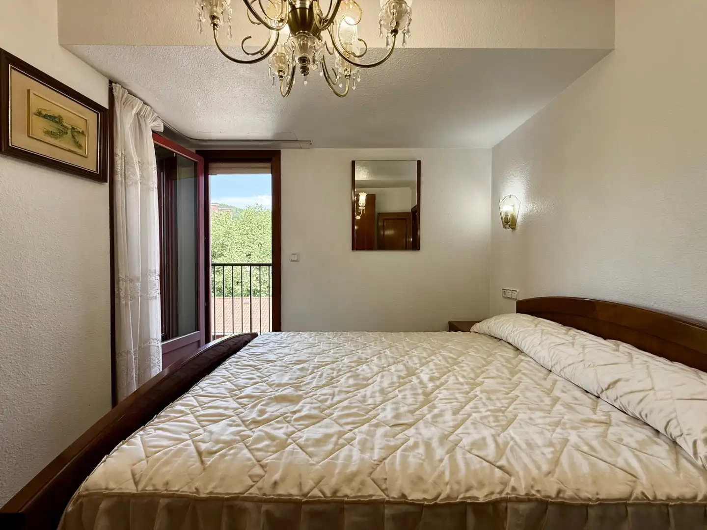 Schlafzimmer von Wohnung zum Verkauf in Donostia - San Sebastián  mit Heizung, Terrasse und Möbliert