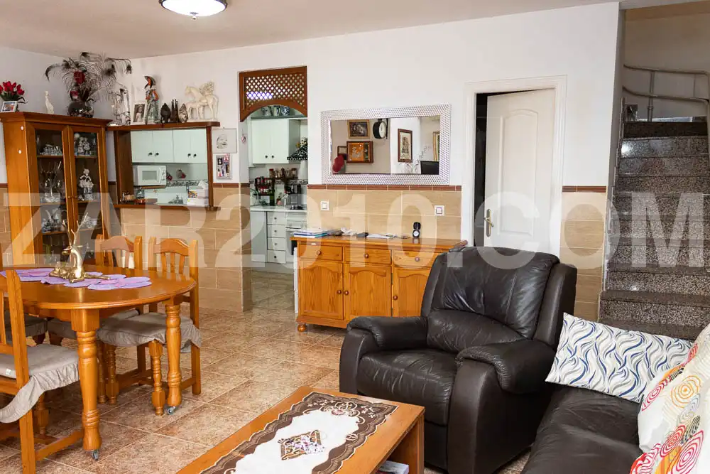 Living room of Detached homes for sale in Vera  with Air Conditioner, Terrace and Furnished