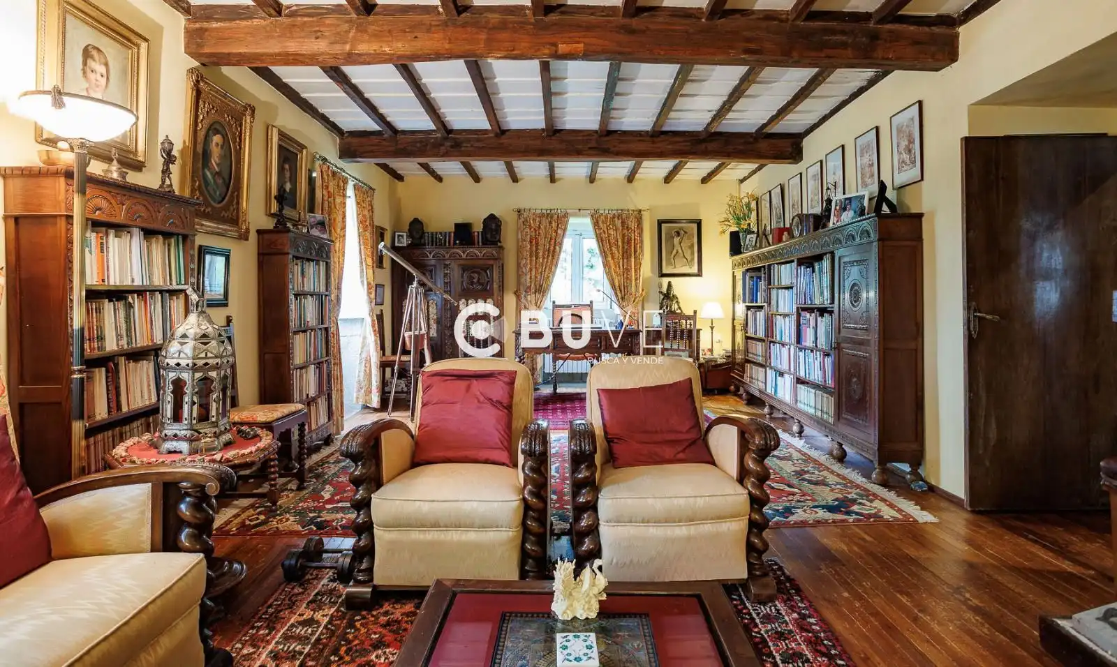 Sala d'estar de Casa o xalet en venda en Pantón amb Aire condicionat, Calefacció i Terrassa