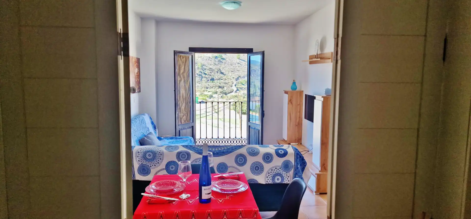 Esszimmer von Wohnungen zur Miete in Vélez de Benaudalla mit Klimaanlage, Heizung und Terrasse