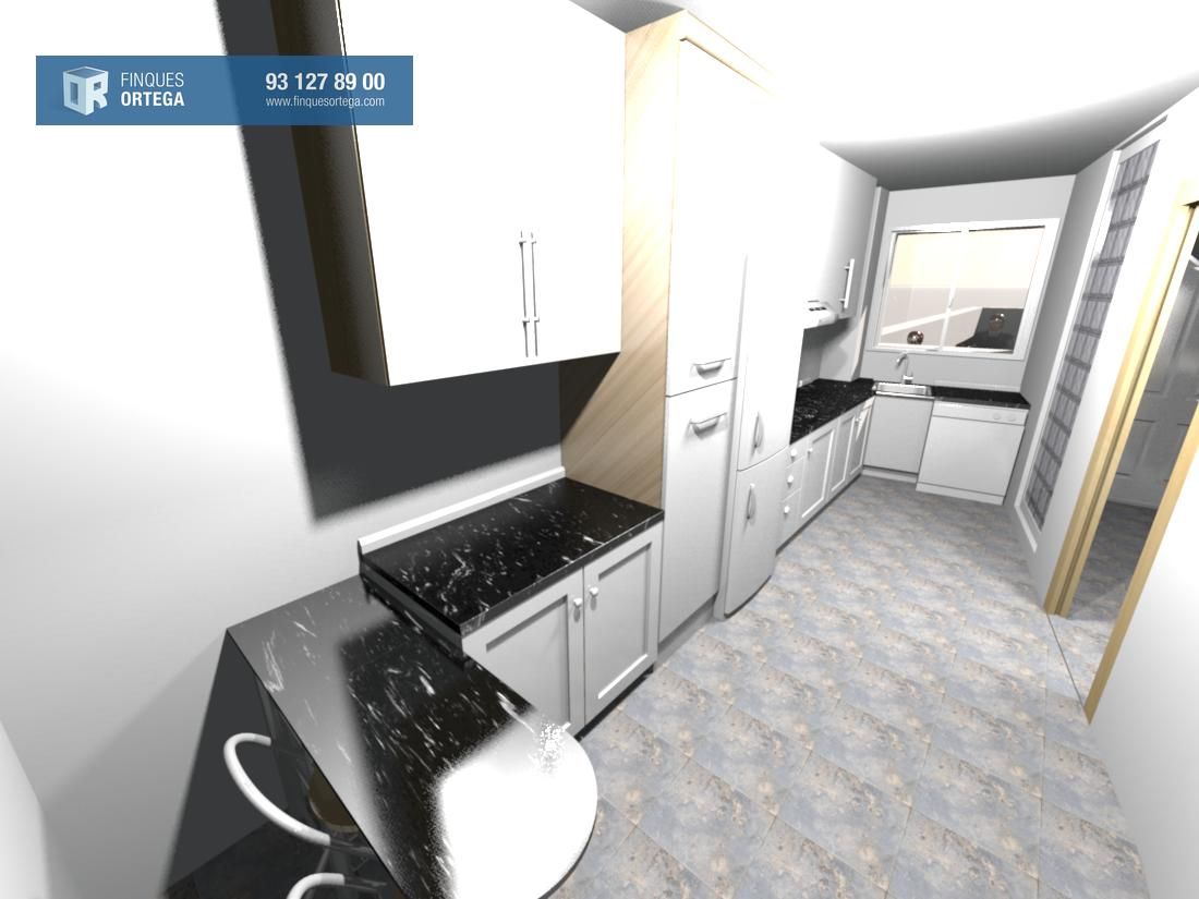 Kitchen of Single-family semi-detached for sale in Parets del Vallès  with Heating