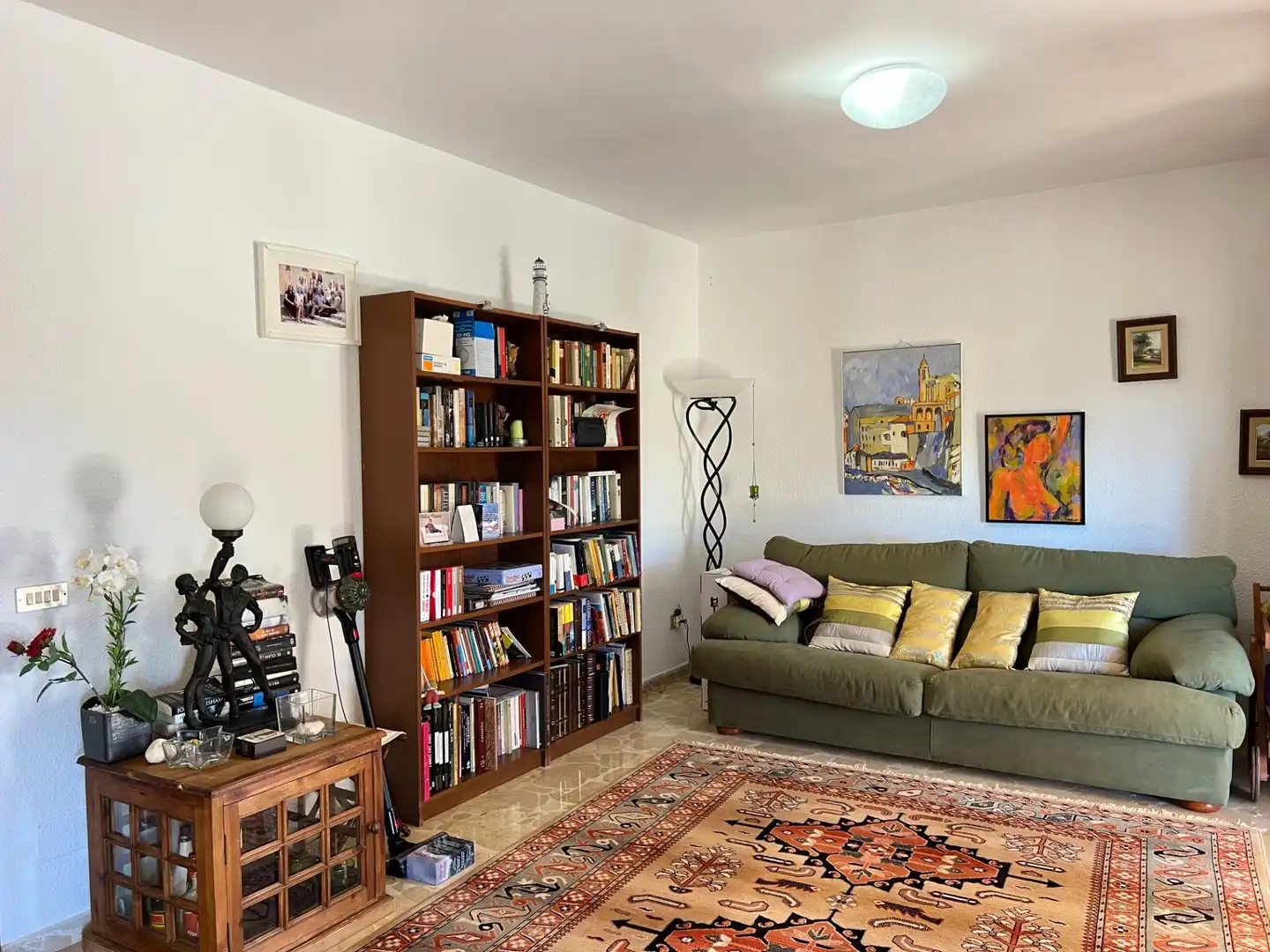 Sala de estar de Finca rústica en venta en Inca con Aire acondicionado, Calefacción y Jardín privado