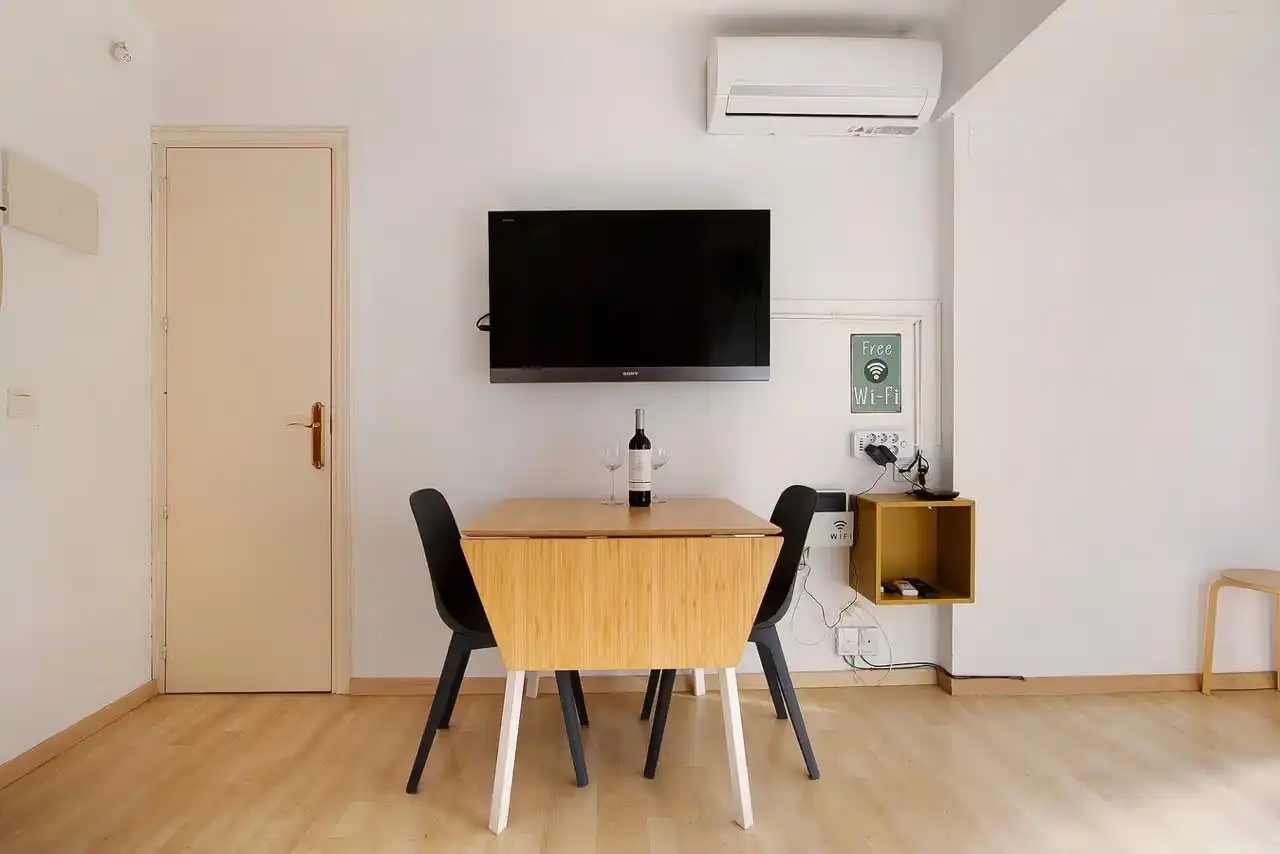 Sala d'estar de Apartament de lloguer en Los Álamos