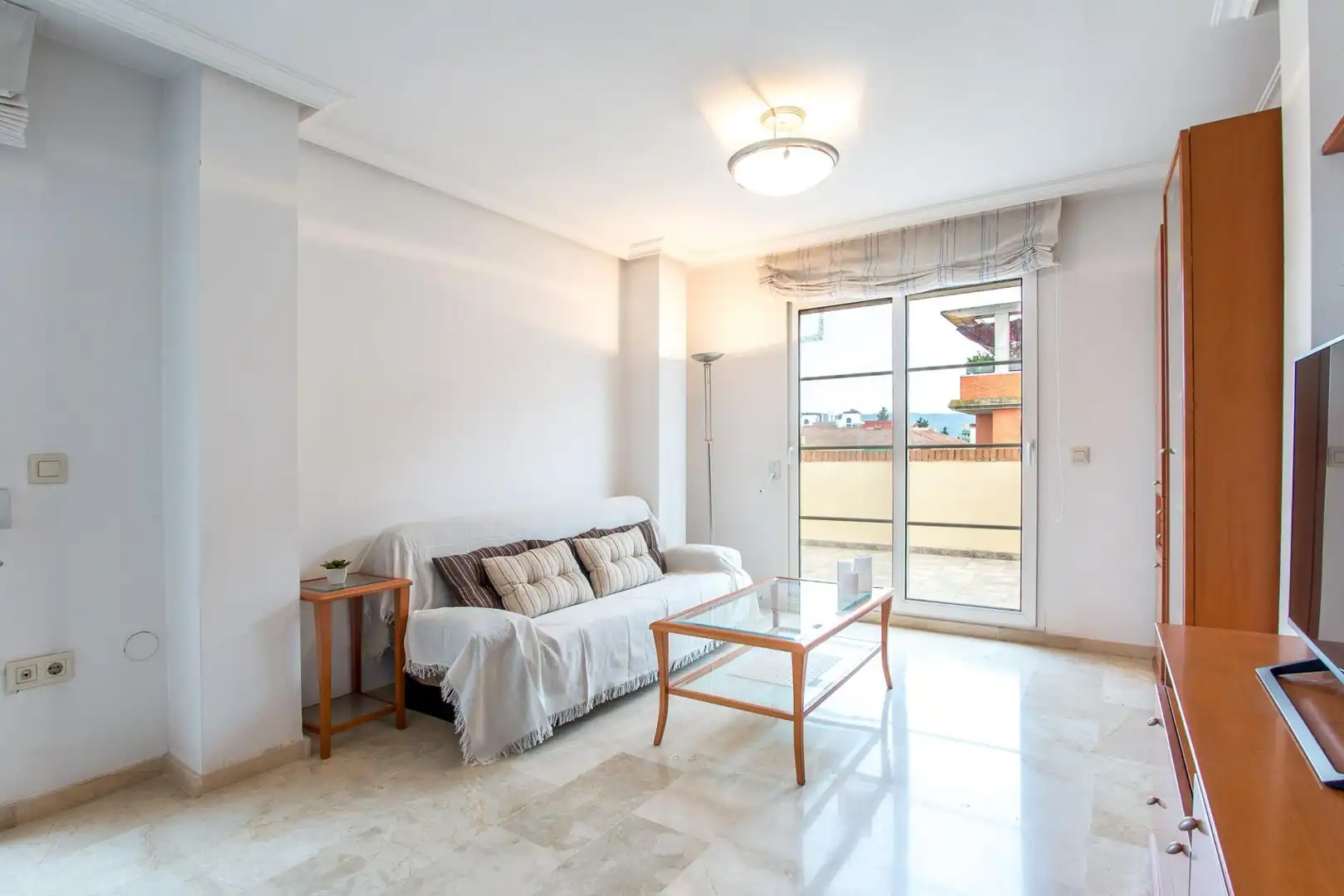 Sala de estar de Ático en venta en Murcia con Aire acondicionado, Terraza y Trastero