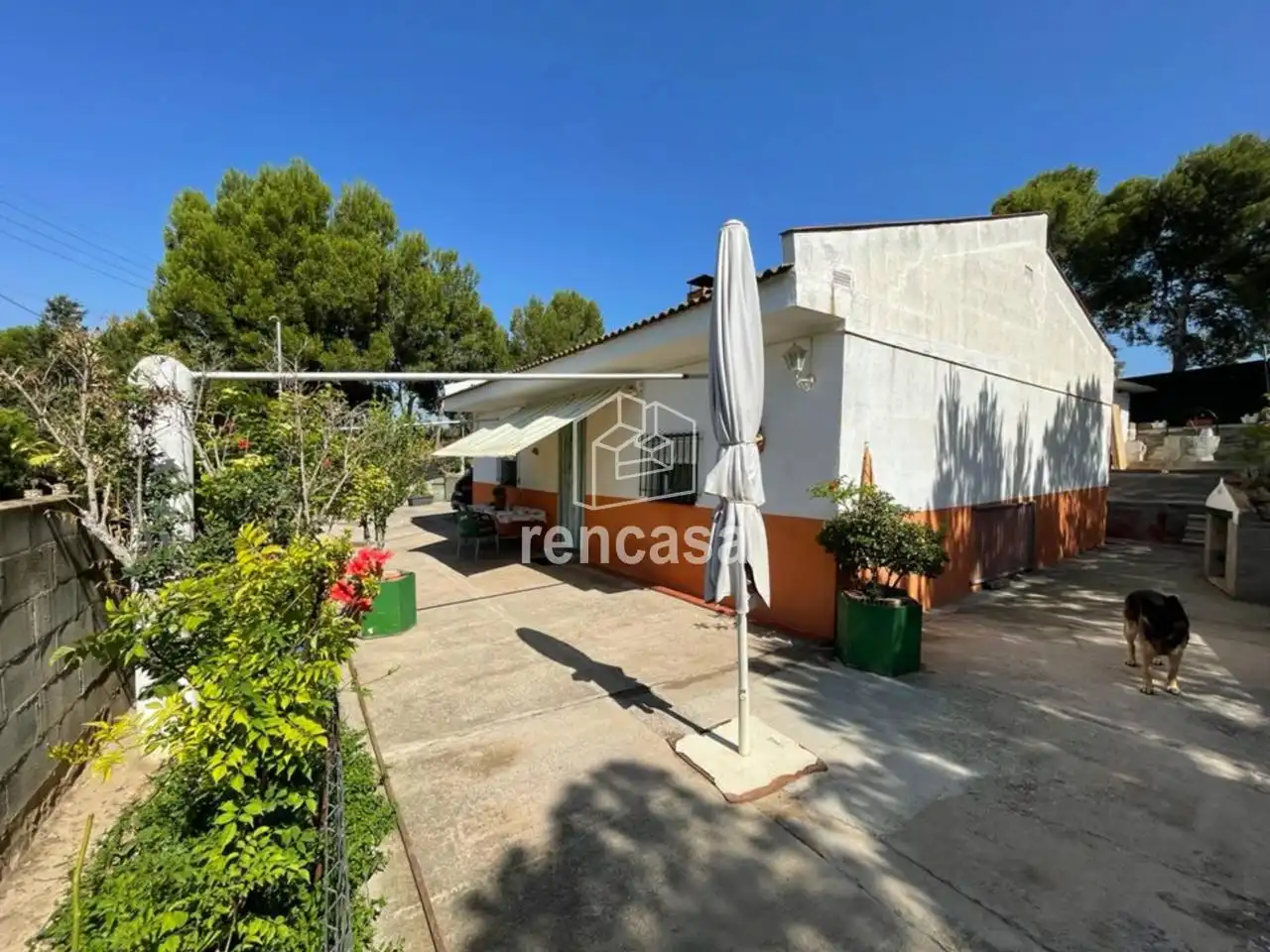 Vista exterior de Casa o chalet en venta en Torres de Segre con Jardín privado, Terraza y Piscina