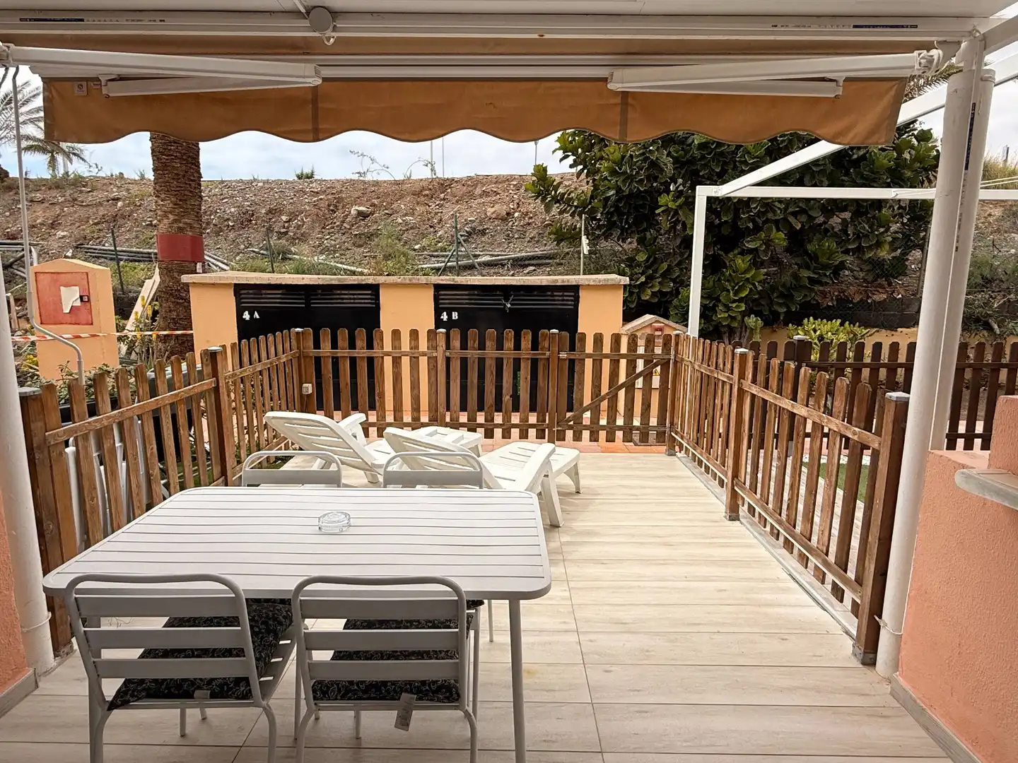 Terraza de Dúplex en venta en San Bartolomé de Tirajana con Jardín privado, Terraza y Amueblado
