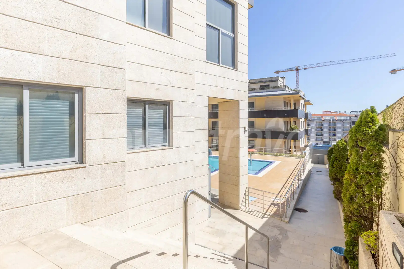 Vista exterior de Apartament en venda en Sanxenxo amb Calefacció, Parquet i Terrassa