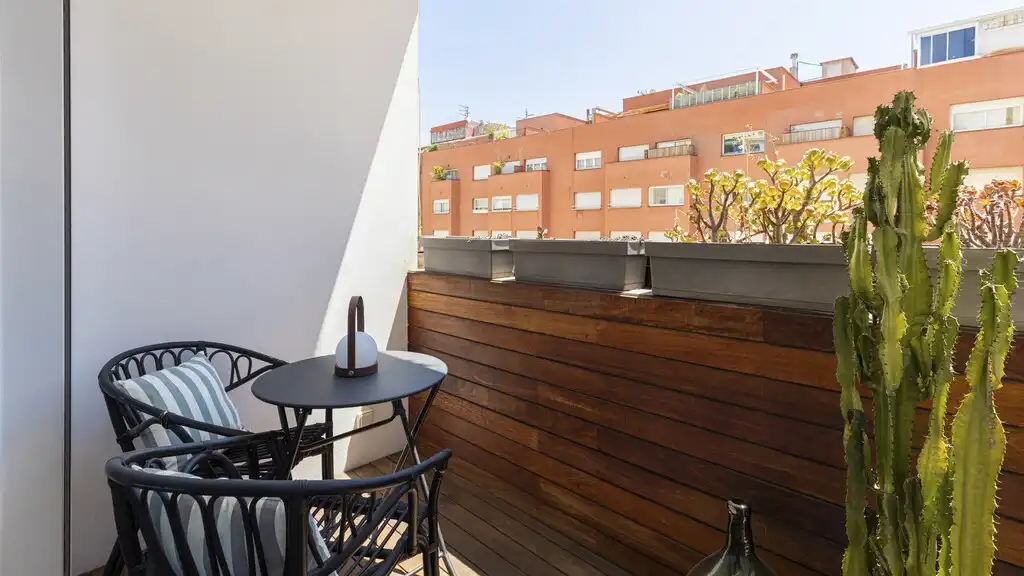 Terrassa de Apartament en venda en Sarrià - Sant Gervasi