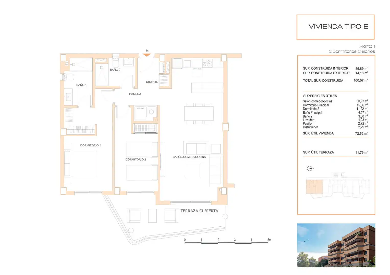 Apartment mit Aufzug zum Verkauf in Los Pacos, imagen 10