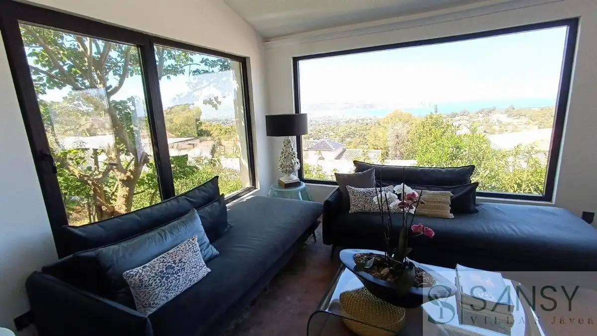 Living room of Houses for sale in Jávea / Xàbia  with Air Conditioner, Heating and Storage room
