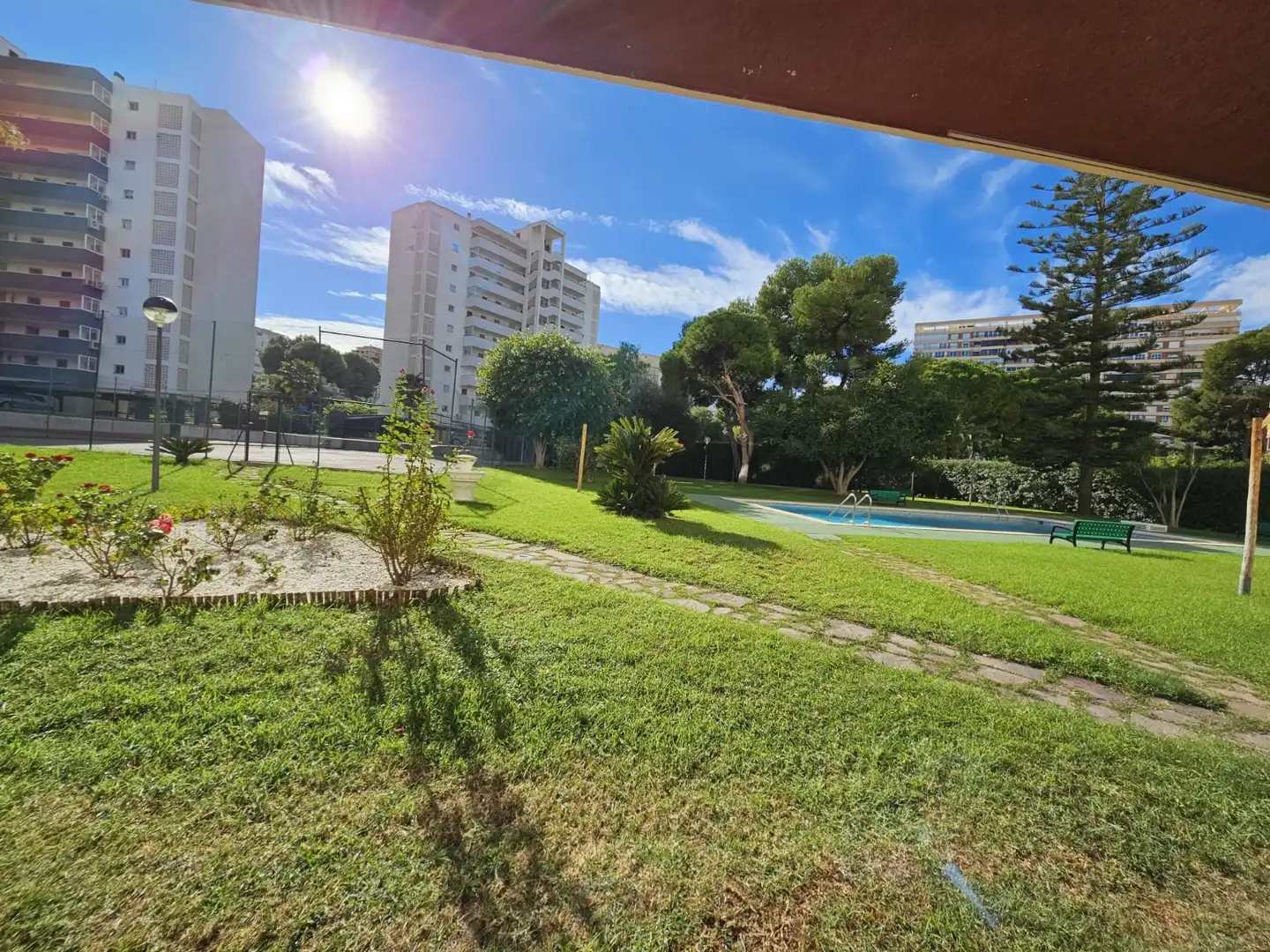 Vista exterior de Piso de alquiler en Alicante / Alacant con Aire acondicionado, Calefacción y Piscina