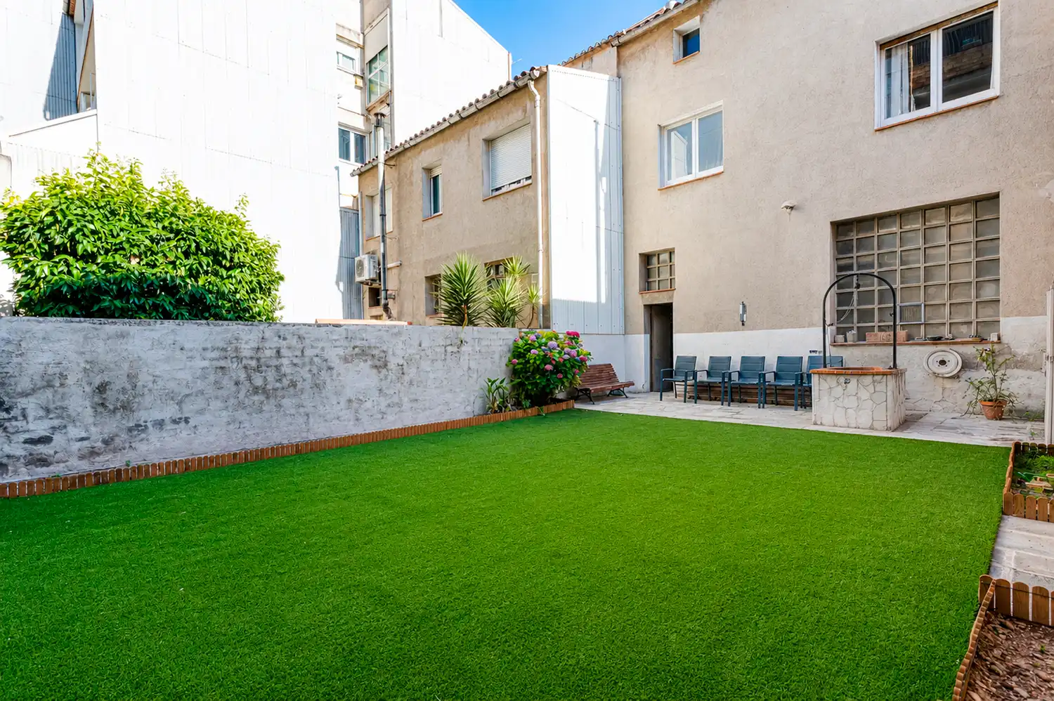 Terraza de Casa o chalet en venta en Igualada con Aire acondicionado, Calefacción y Jardín privado