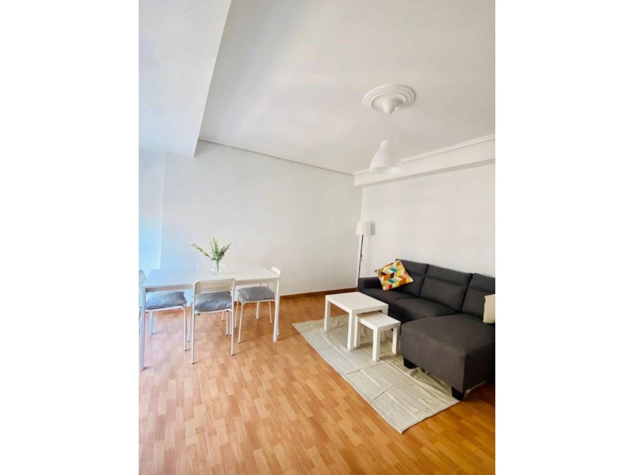 Living room of Flat to rent in  Valencia Capital  with Heating and Furnished