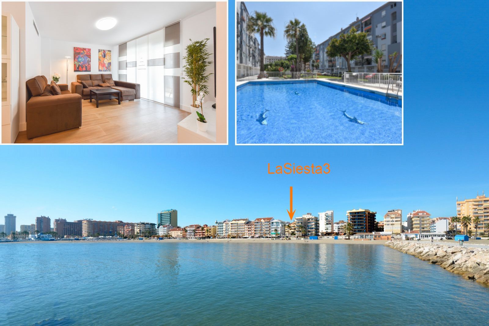 Exterior view of Flat to rent in Fuengirola  with Air Conditioner, Heating and Private garden