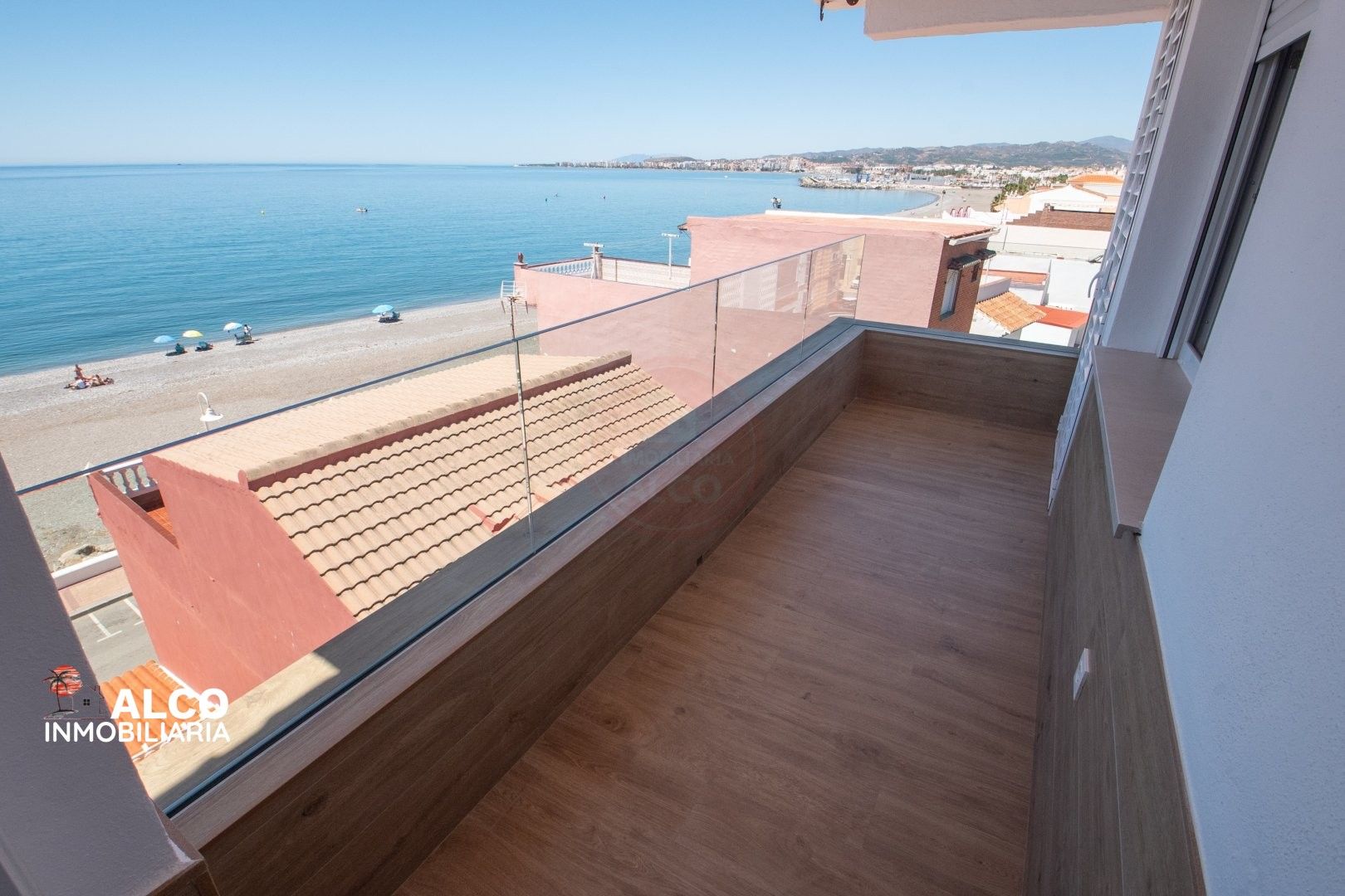 Terrace of Flat for sale in Algarrobo  with Air Conditioner, Terrace and Furnished