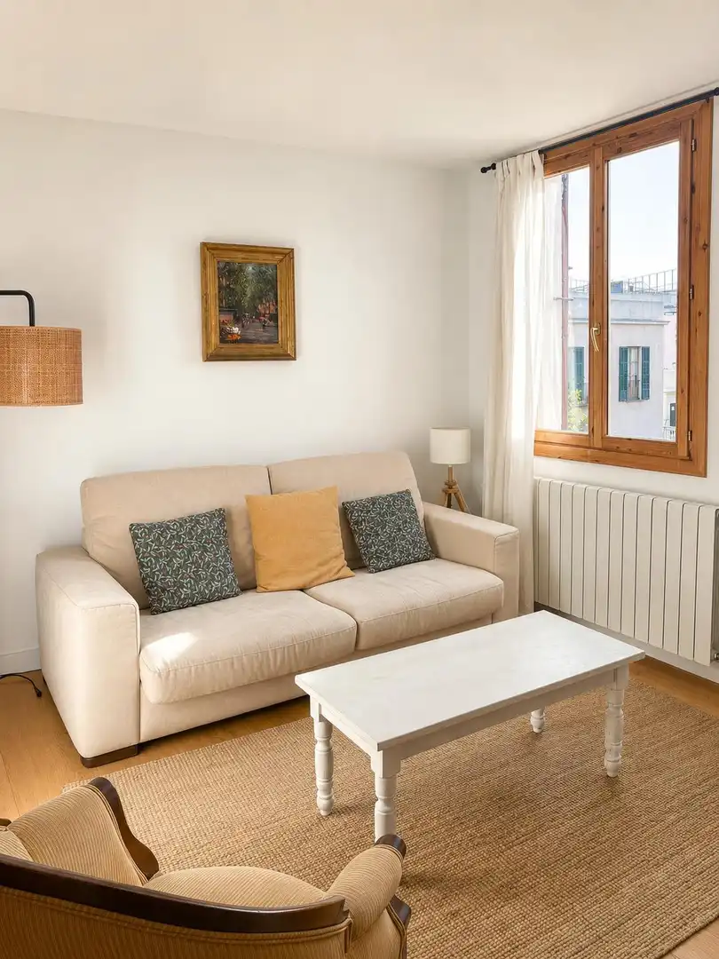 Living room of Attic for rent in  Palma de Mallorca  with Air Conditioner
