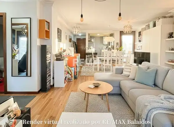 Sala d'estar de Pis en venda en Vigo  amb Calefacció, Parquet i Traster