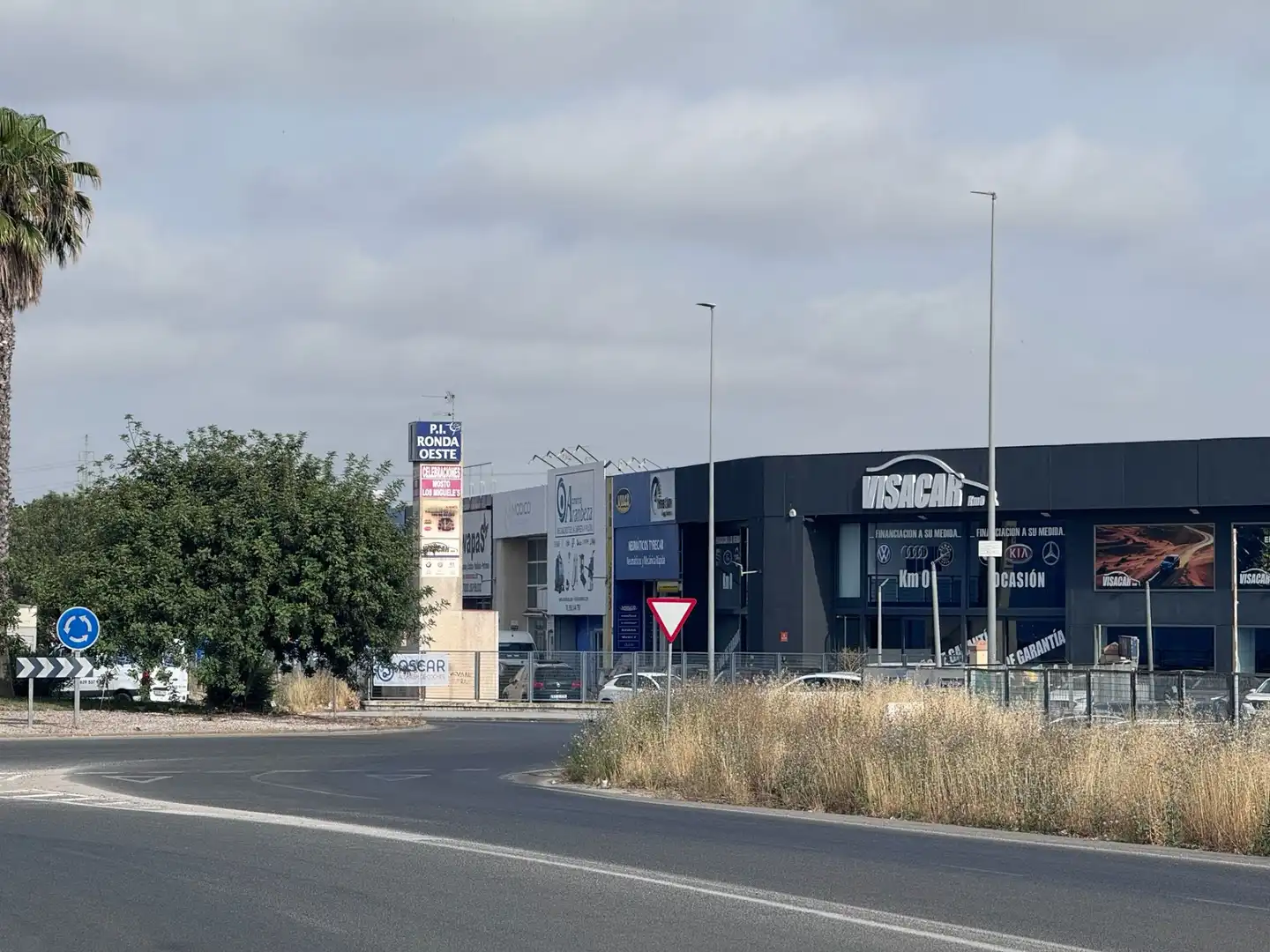 Vista exterior de Nave industrial en venta en Jerez de la Frontera