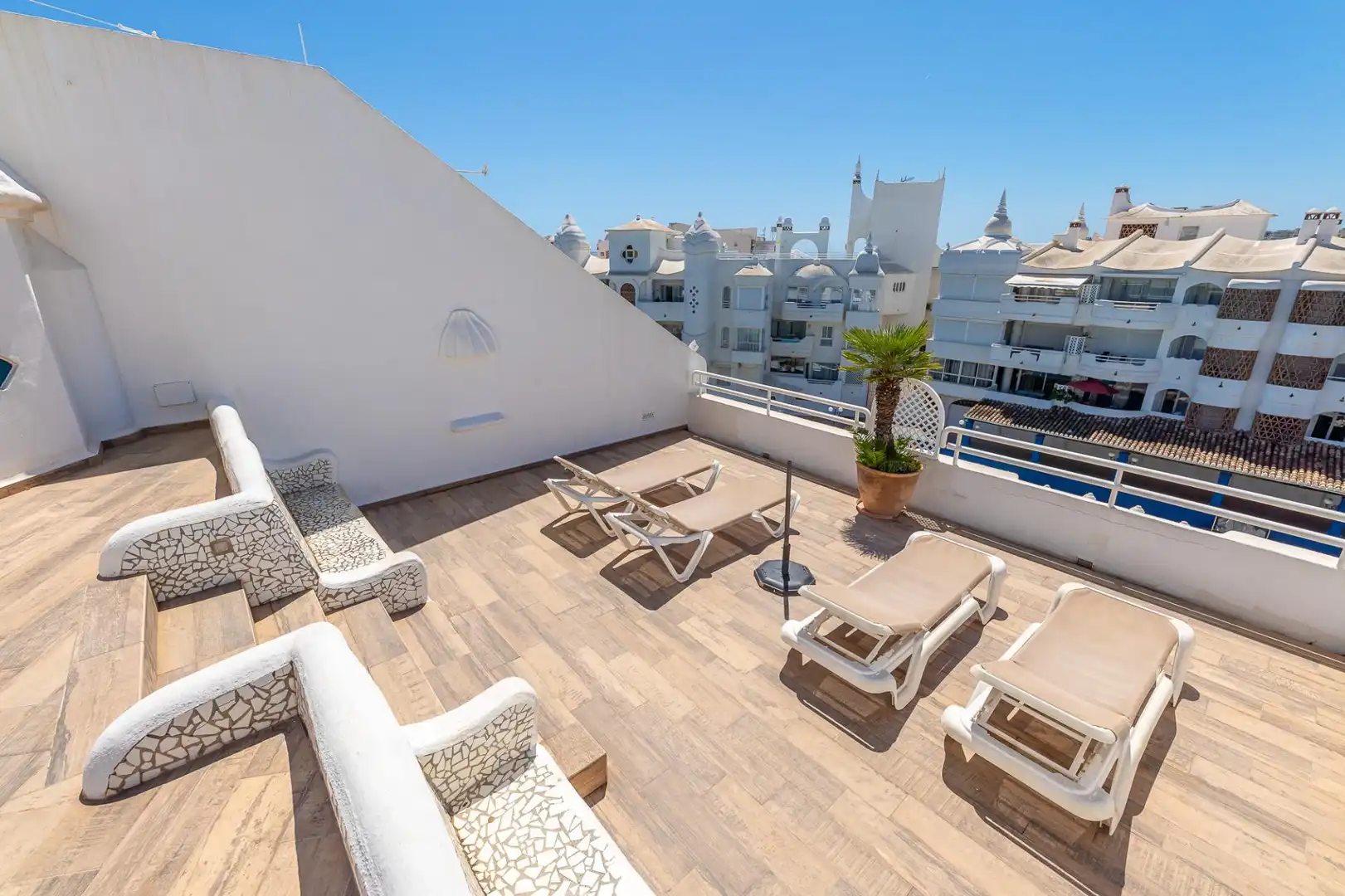 Terraza de Apartamento en venta en Benalmádena con Aire acondicionado, Calefacción y Terraza