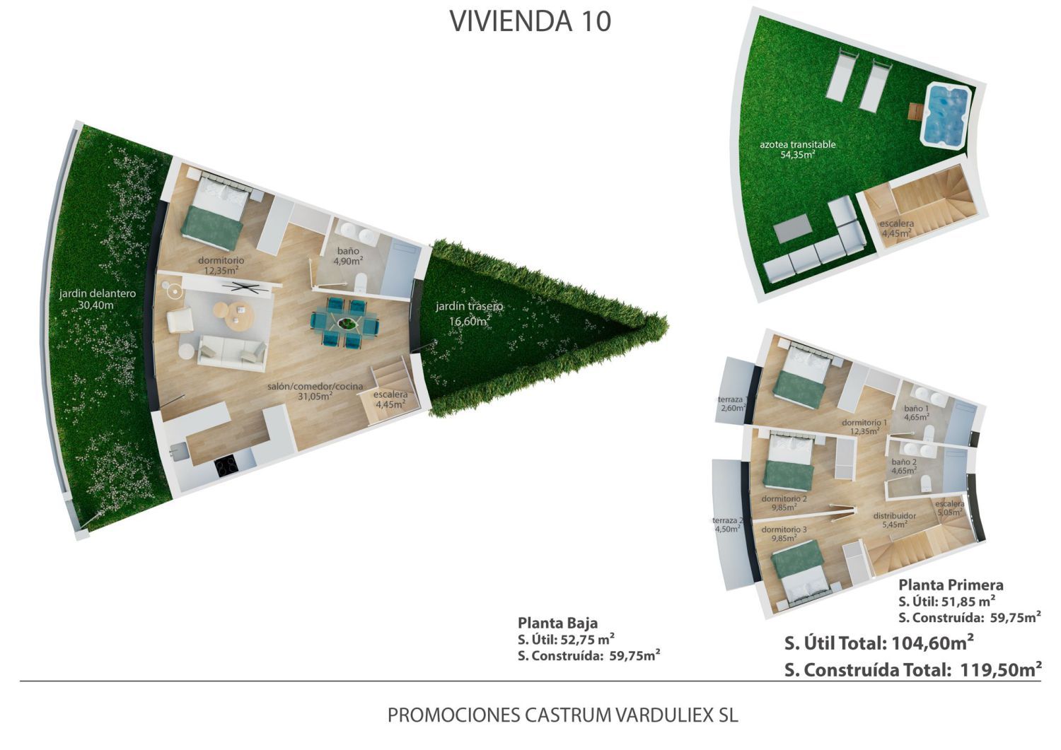 House or chalet for sale in Castro-Urdiales  with Heating, Private garden and Terrace